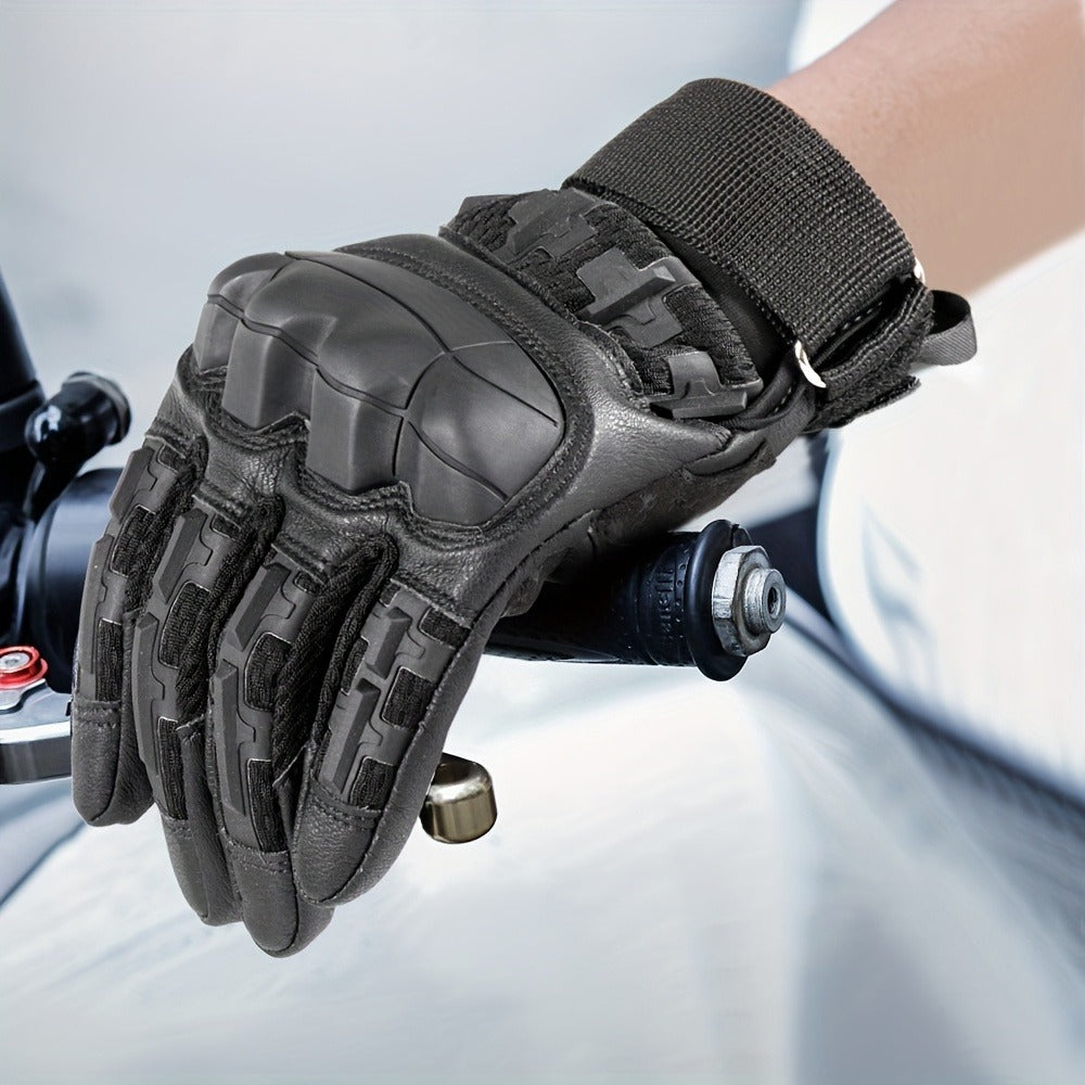 Camouflage Motorcycle Riding Gloves for Men Women, Anti-Slip Wear-Resistant, Outdoor Hiking Camping Hunting Shooting Cycling – Tactical Full Finger Gloves with - product image 7