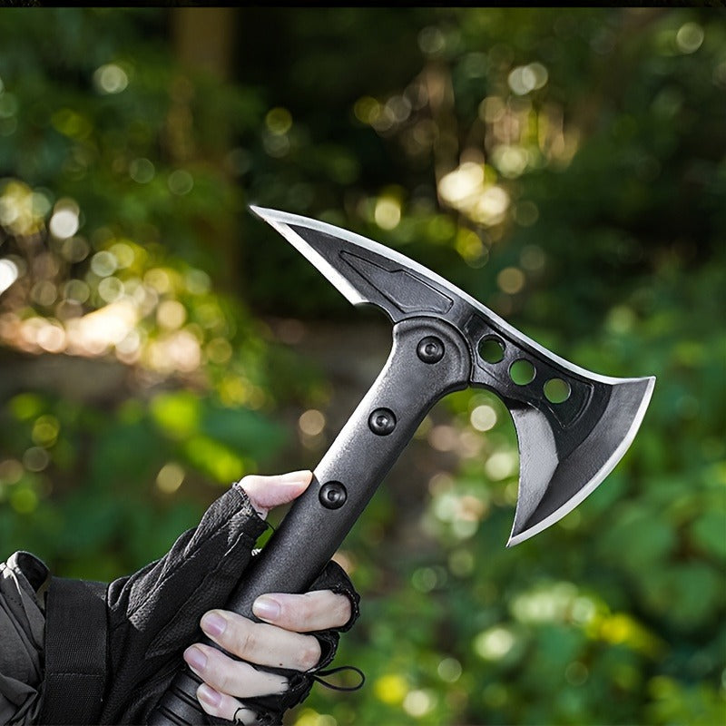 Survival Hatchet Camping Axe Multitool Folding Axe with Hammer Magnesium Fire Starter Flint Rod Emergency Breaching Tool for Camping Hiking Off-Road Outdoor - product image 11