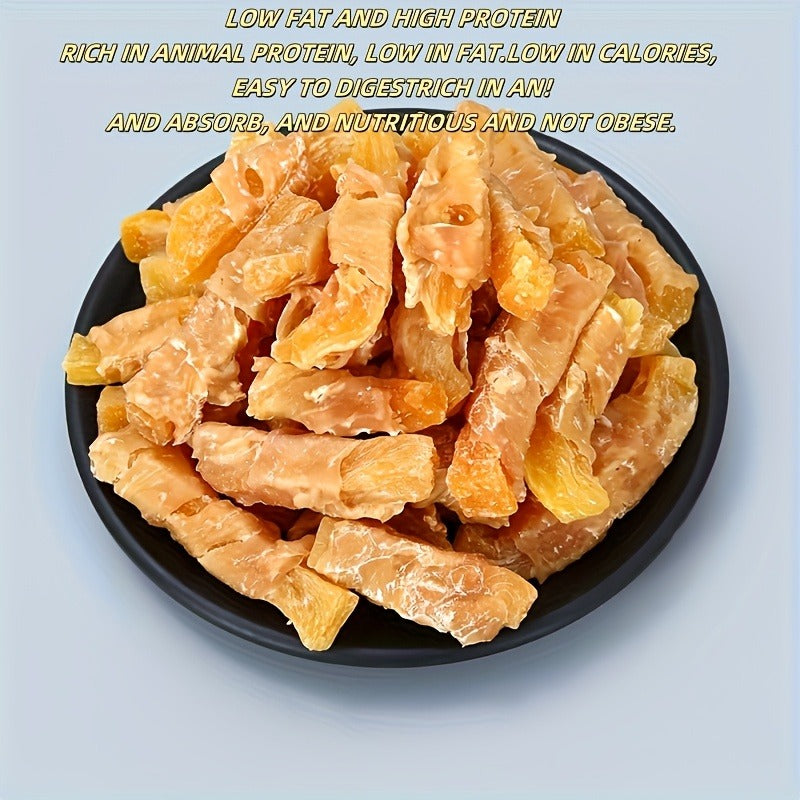 Chicken & Duck Wrapped Dried Sweet Potato, Natural High Protein Easy to Digest, Training Reward Snacks for Small Medium Large Dogs, 150g & 200g | Sweet Potato - product image 6