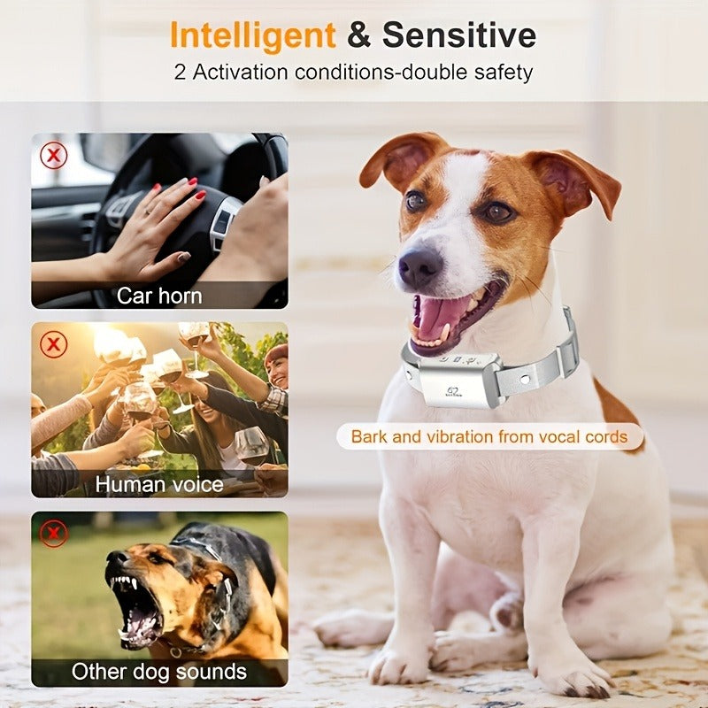 Anti-Barking Training Collar with 3 Sensitivity & 7 Intensity Levels, Beep & Vibration Modes for Small, Medium & Large Dogs – Bark Collar for Dogs - product image 9