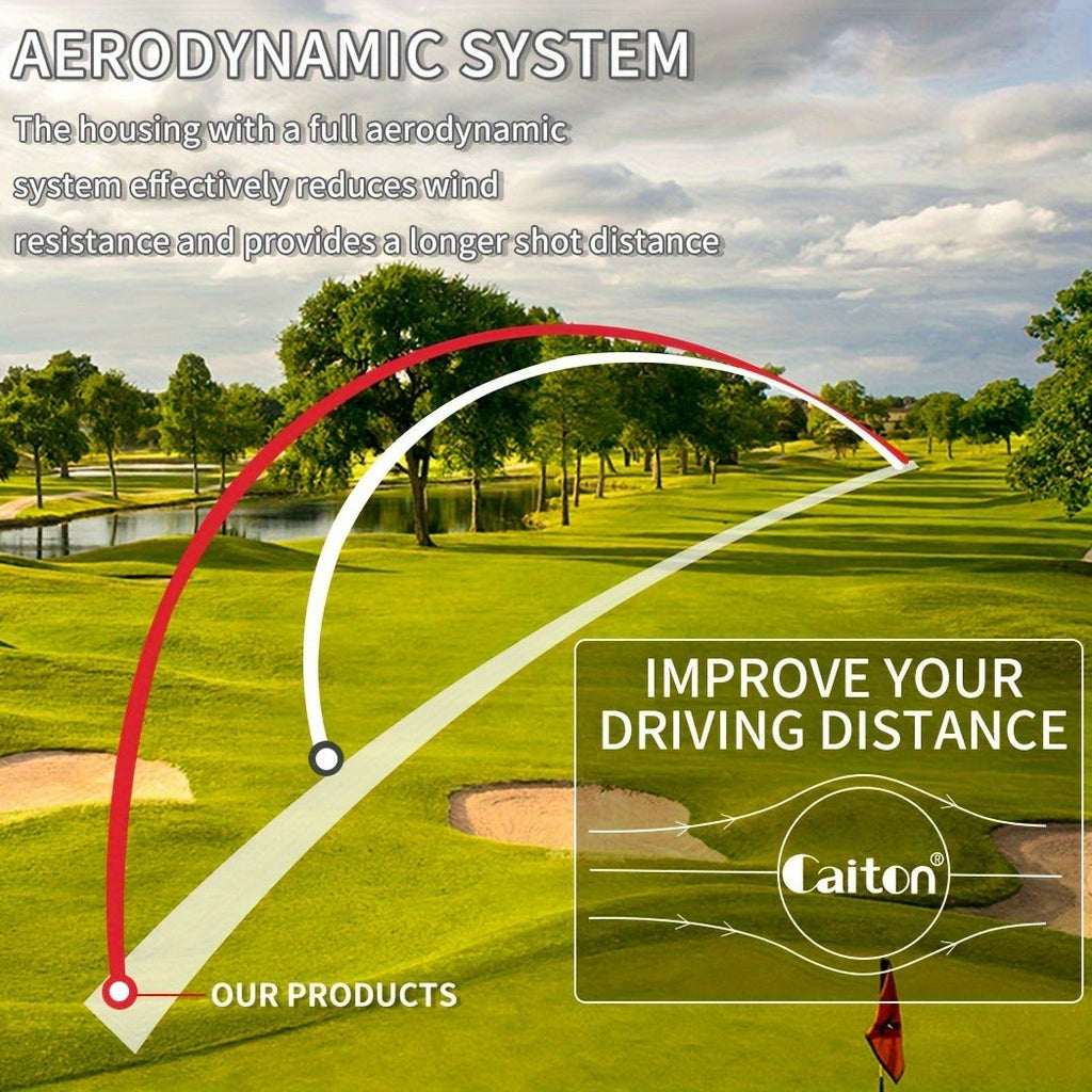 Golf Balls 6pcs Long Distance High Speed with 360-Degree Aiming Line Add 40+ Yards Distance Sturdy Performance Golf Ball Set for Men Women Beginners Advanced - product image 6