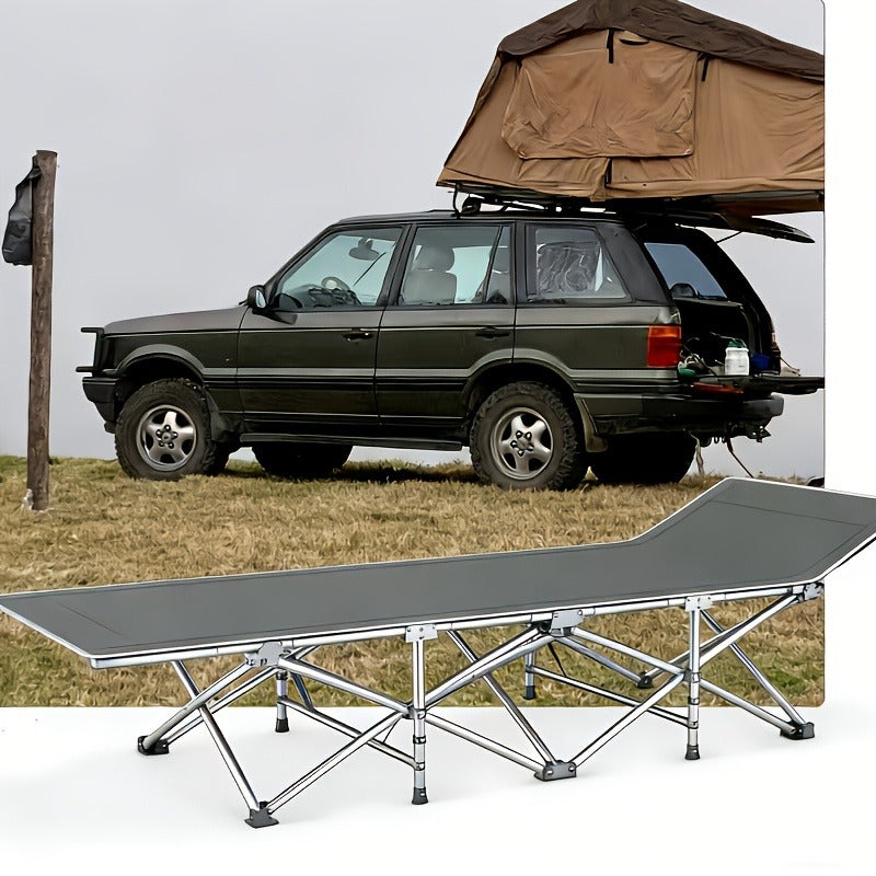 Heavy Duty Folding Bed 500 600 700 LBS Capacity Extra Large Travel-friendly Camping Cot Guest Bed with Optional Mattress Sturdy Steel Frame Flip-Up Collapsible - product image 13
