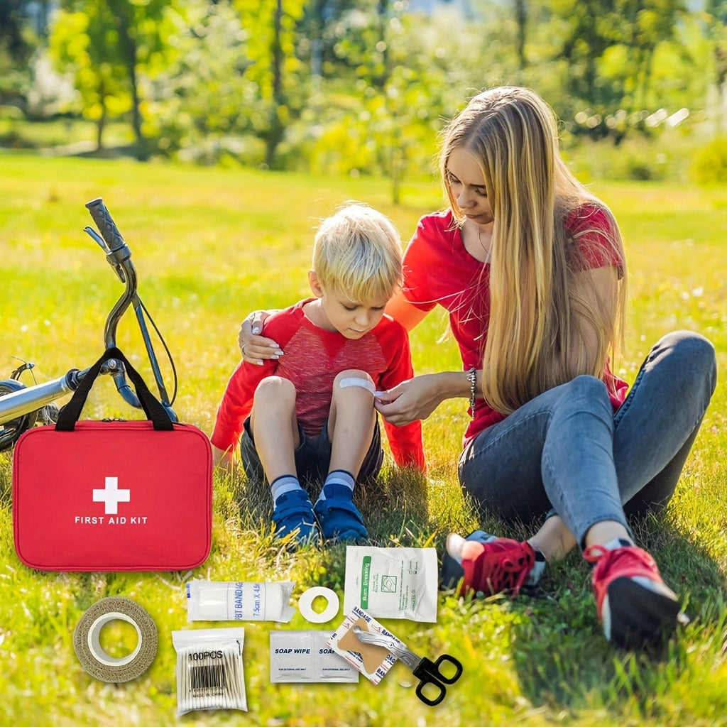 338 Piece First Aid Kit Waterproof Space-saving Trauma Kit Home Car Camping - product image 6
