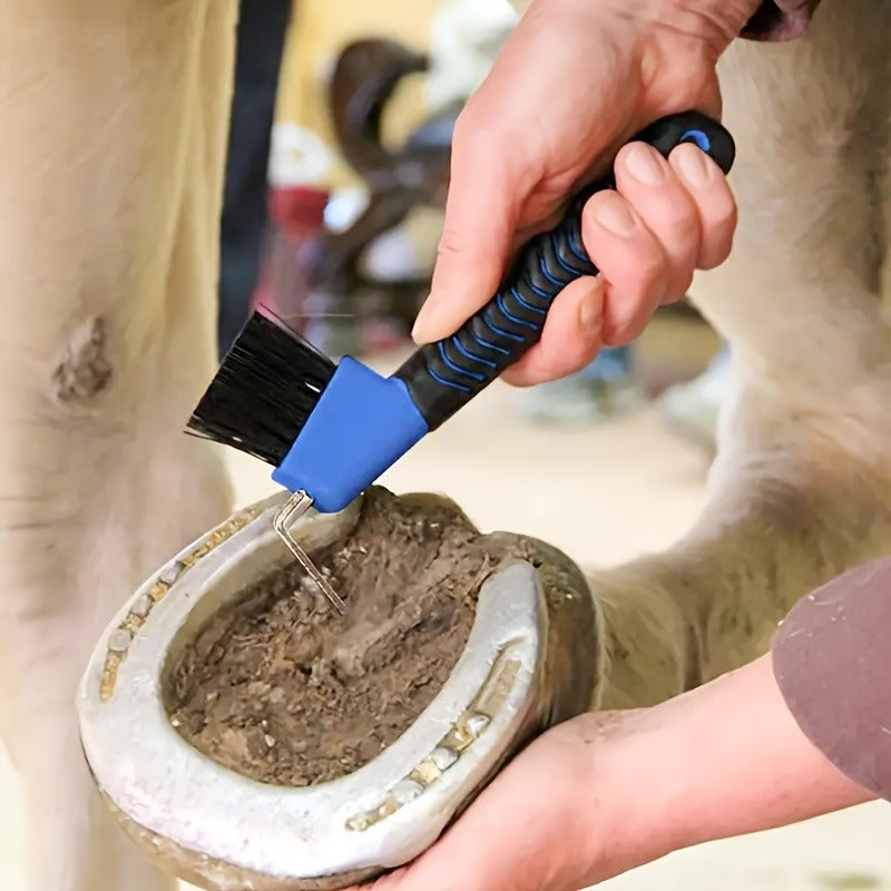Hoof Trimming Kit 9-Piece Professional Farrier Tools | 10" Carbon Steel Hoof Nippers, Shears, Nail Clipper, Mini Rasp & Hoof Knife for Horse & Goat | Complete - product image 8