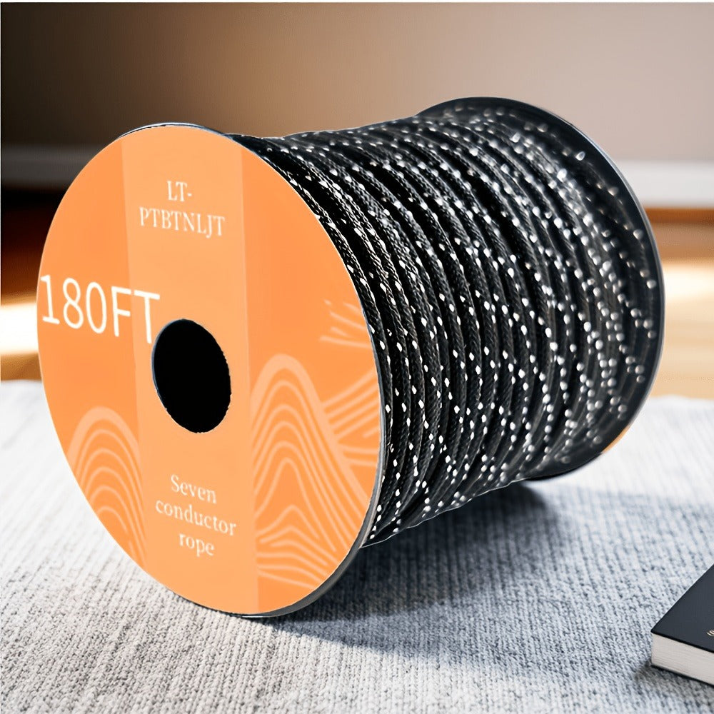 Paracord Tent Rope 7-Core Multi-Purpose Outdoor Rope – Sturdy Vivid Design – 100ft / 164ft / 328ft Camping Guy Line, Tent Tie-Down, Hanging Rope, Bracelet - product image 8