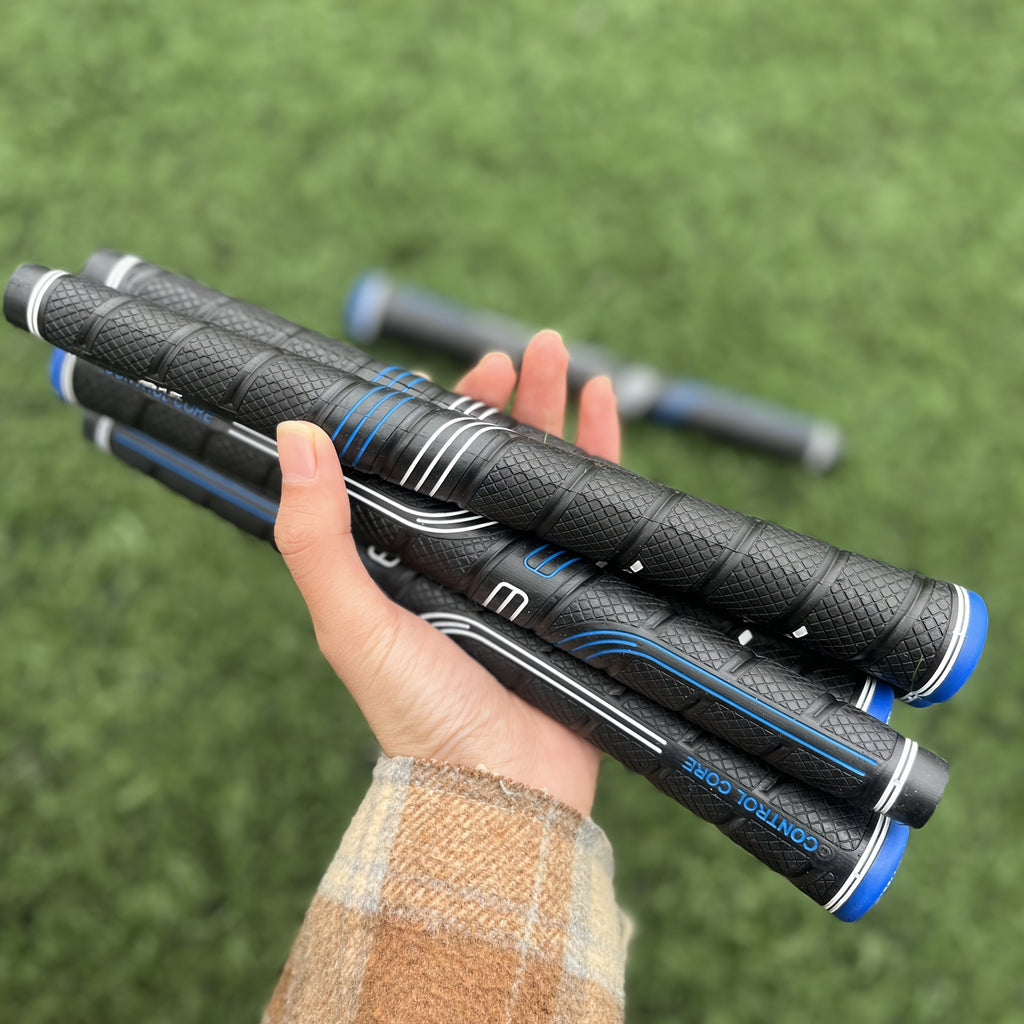 Oversized Golf Grips 10-Pack – Ergonomic Precision Control Design for All Skill Levels with Custom Texture & Enhanced Durability – Jumbo Blue Soft Rubber - product image 9