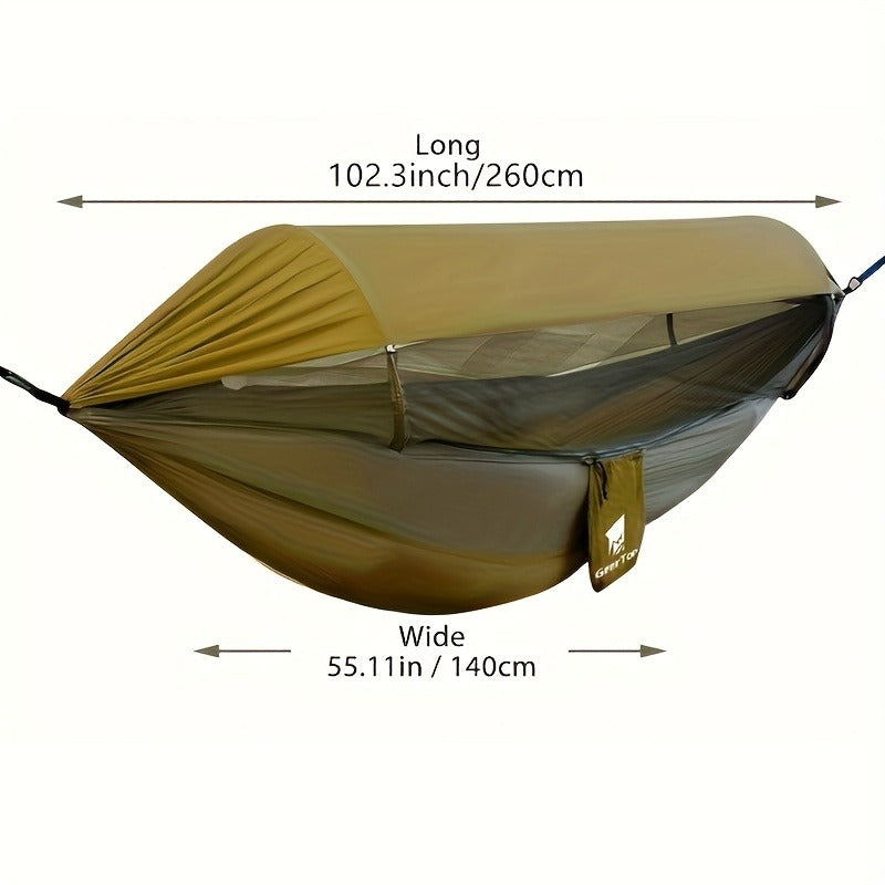 Camping Hammock with Mosquito Net | 265lbs Cap. | 210T Nylon - product image 9