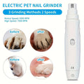 Dog Nail Grinder Electric 2-Speed – Professional Pet Nail Trimmer with High-Speed Motor, Featherlight Quiet Nail Clipper for Puppies & Dogs, Safe Home Paw - product image 6