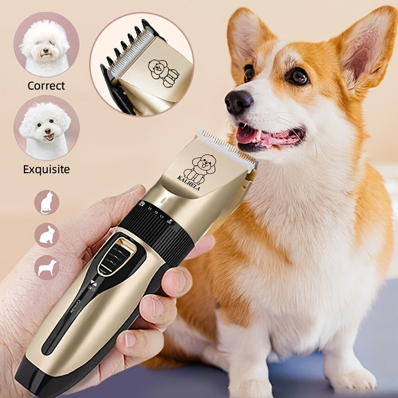 Pet Hair Trimmer USB Rechargeable Wireless Clipper for Dogs & Cats | Low Noise Electric Grooming Scissors, Lithium Battery, Home & Salon Use, Safe Low Voltage - product image 12