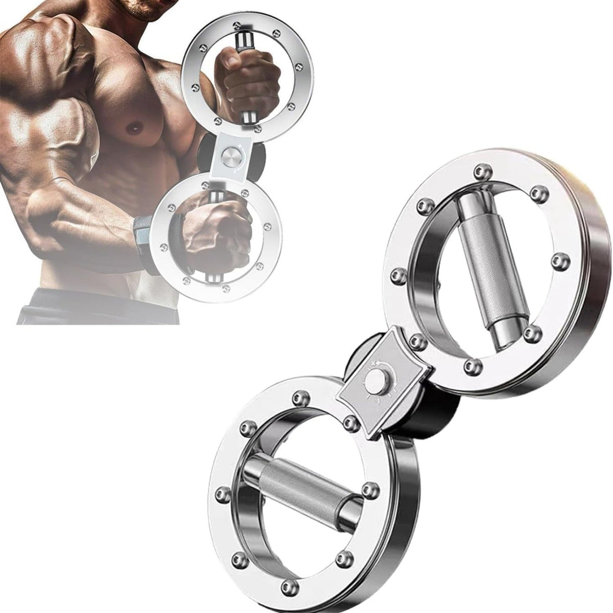 Grip Strength Trainer Adjustable Resistance Wrist Arm Machine Forearm Workout Boxing Combat Fitness Training Equipment for Men for Everyday Use - product image 2