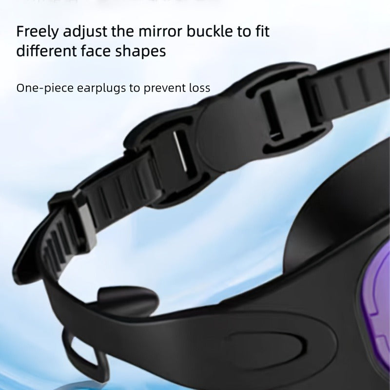 Anti-Fog Swimming Goggles Set | UV Protection, Earplugs & Nose Clip - product image 11