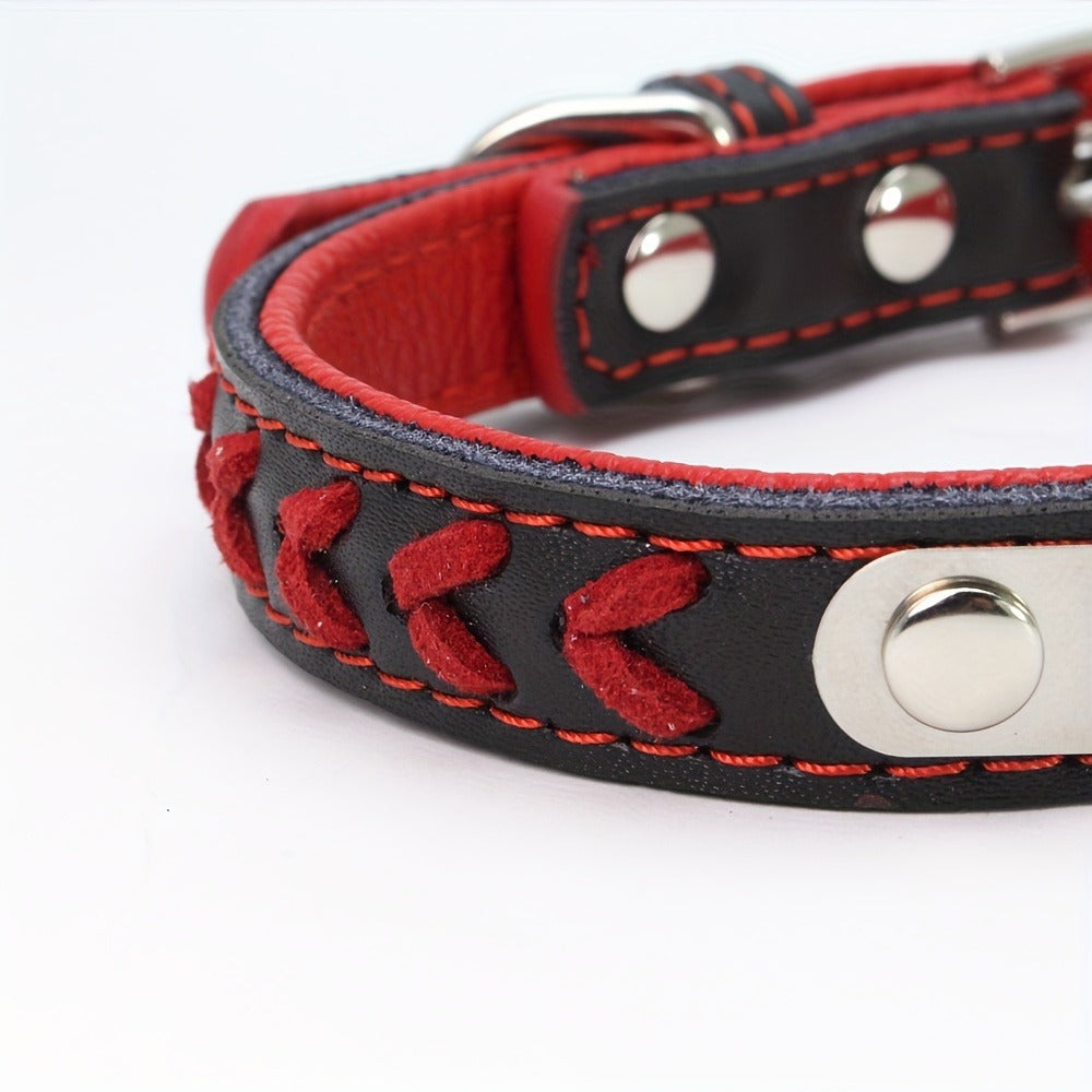 Personalized Dog Collar & Leash Set with Engraved Name Tag – XS – Reflective Custom Collar for Small, Medium & Large Dogs and Cats – XL - product image 9
