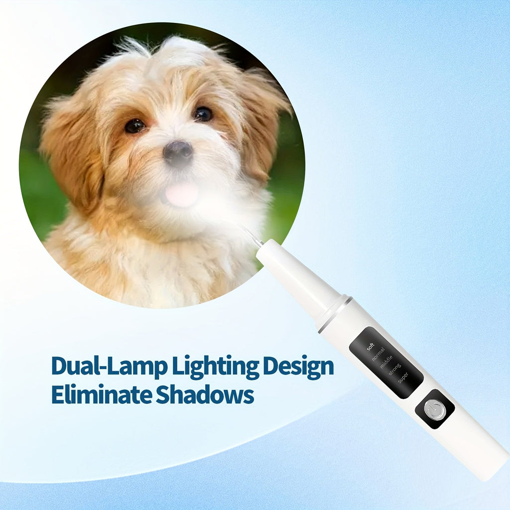 USB Rechargeable Cat & Dog Teeth Cleaner, 4 Cleaning Heads & 5 Modes, Removes Stains & Tartar for Cats and Dogs – Electric Pet Dental Cleaning Kit - product image 6