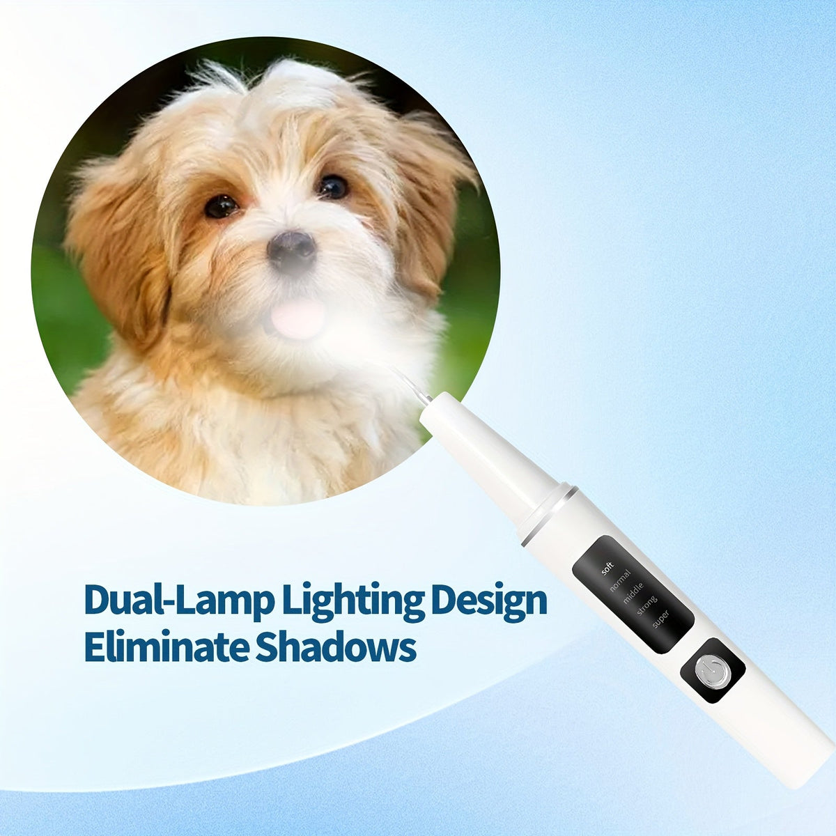 USB Rechargeable Cat & Dog Teeth Cleaner, 4 Cleaning Heads & 5 Modes, Removes Stains & Tartar for Cats and Dogs – Electric Pet Dental Cleaning Kit - product image 6