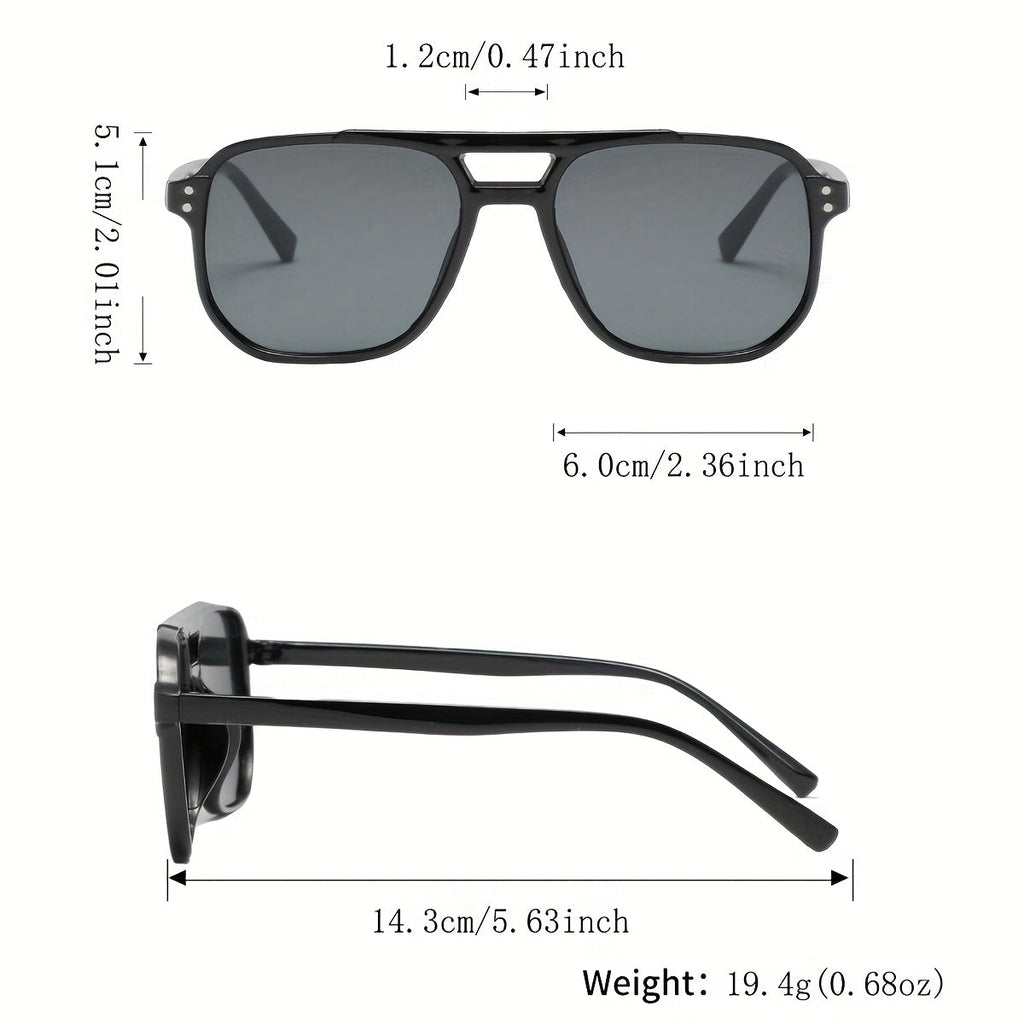 Oversized Round Novelty Glasses 12 Pack Multicolor Tortoiseshell – Double Frame Full Rim Plastic Eyewear Bulk Set for Party Prom Photo Shoot Costume, European - product image 3