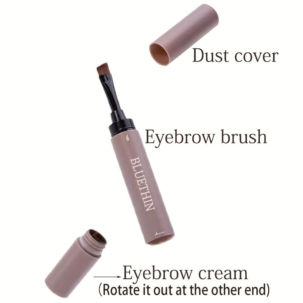 Waterproof Eyebrow Pencil Double-Ended Micro Precision Tip - Long-Lasting Smudge-Proof Brow Definer with Spoolie Brush Hair Stroke Effect for Women All Skin Types Dark Brown - product image 9