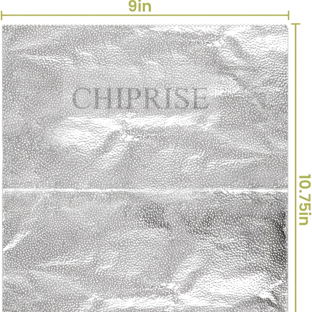 Pre-Cut Aluminum Foil Sheets 200-Count 9x10.75 Inch Pop-Up Dispenser Box Heavy Duty Foil for Baking Grilling Roasting Cooking Food Storage Restaurant - product image 3