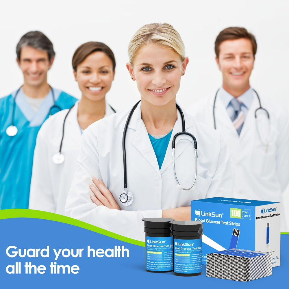 Diabetes Test Strips 100 Count – Compatible with G-425-1, G-425-2, G-425-3 Blood Glucose Monitors - product image 5