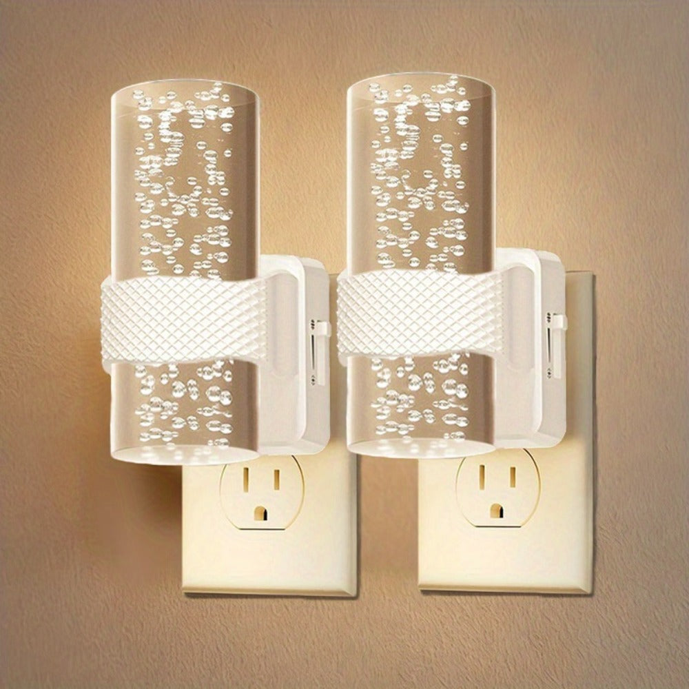 LED Plug-In Night Light with Dimmable 3000K Warm Light & Auto Sensor, 2 Pack for Hallway Bedroom - product image 5