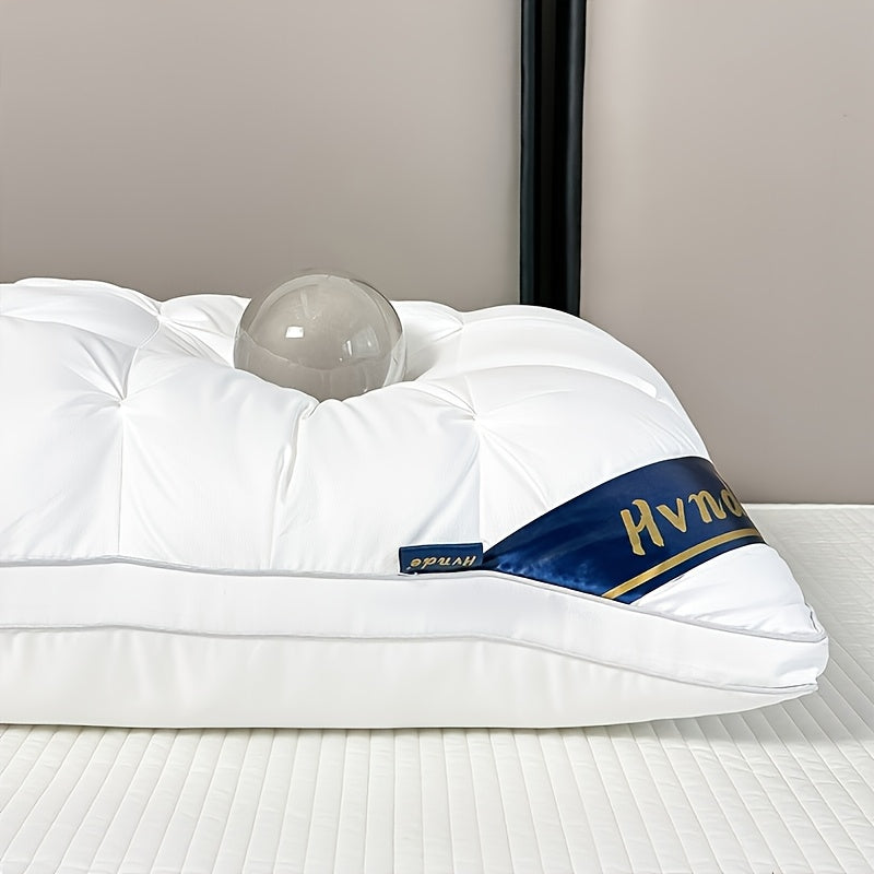 2 Luxury Hotel-quality Pillows, Queen/King Size, with High-resilience Plush Pillow Cores and Hypoallergenic Polyester Fabric, Soft and Comfortable - product image 8