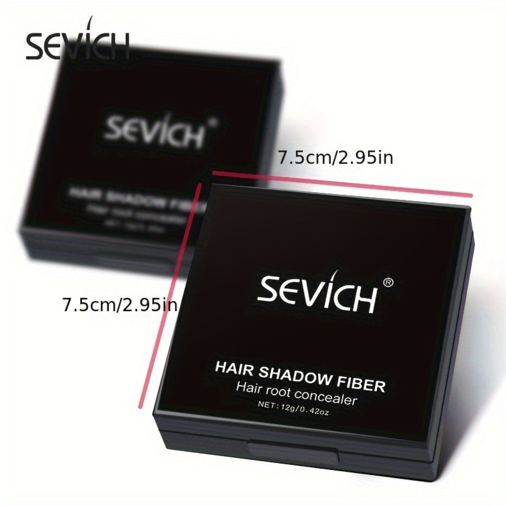 SEVICH Hairline Powder 12g Bald Spot & Root Concealer – 24H Stain-Proof Plant Squalane Formula, Instant Gray Root Touch Up Hair Shadow for Thinning Hairline, Coffee Shade, Women &  - product image 5