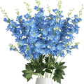 Artificial Delphinium Flowers 8pcs 33.5 Inch Faux Larkspur Stems for Wedding Centerpieces, Tall Silk Flower Bouquet for Home Vase Table Garden Decor - product image 28