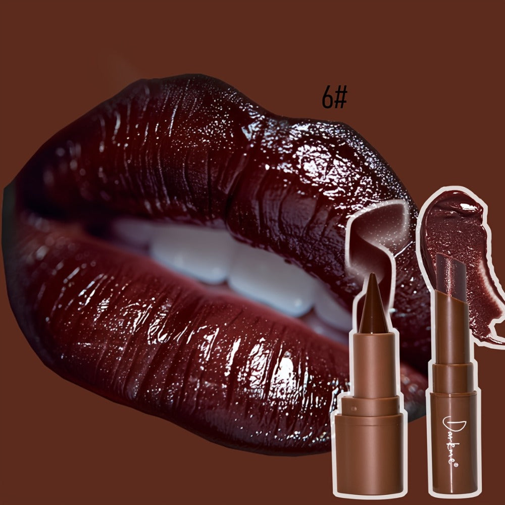 Metallic Lipstick & Lip Liner Pen Set for Women – 3D Full Lip Shape High-Shine Glossy Finish, Long-Lasting Smudge-Proof All-Day Wear, Multi-Shade Fuller Lips Look, 4 Shades - product image 9