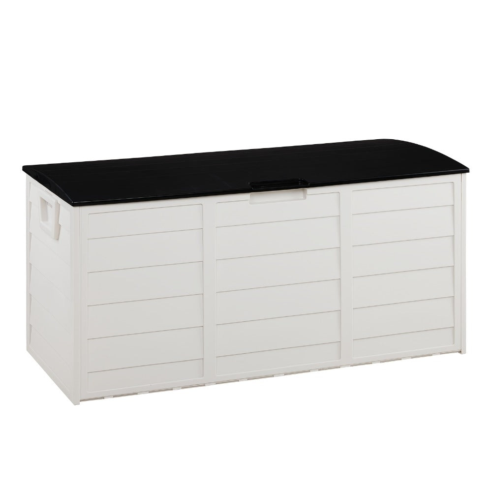 75 Gallon Deck Box with Wheels – 284L Resin Outdoor Storage Box Lockable Plastic Container for Patio, Pool & Garden, 110 lbs Capacity, Multiple Colors, Weatherproof Outdoor Storage - product image 3