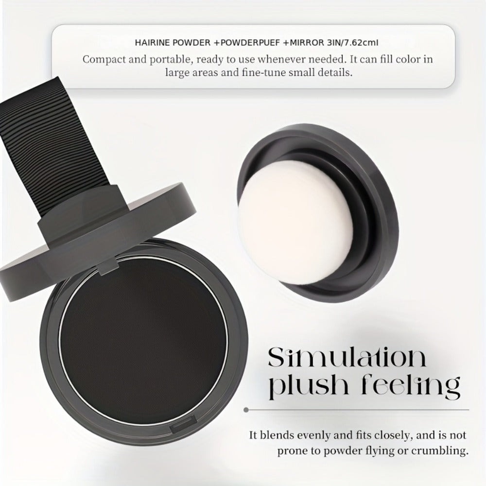 Beard Touch-Up Powder for Men - Instant Gray Coverage Beard Filler for Sparse Patchy Beard Eyebrows Hairline Temples Natural Finish Skin Friendly Long Lasting 5 Colors Available - product image 15