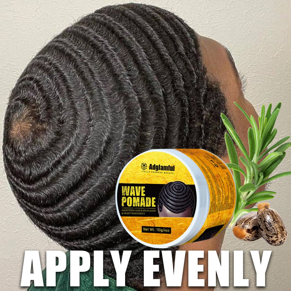 360 Wave Pomade for Men — Wave Control Defining Cream for Layered Waves, Volume & Texture | Non-Greasy, Water-Soluble, No Residue | Easy to Style, Brush & Maintain Natural 360 Wave - product image 6