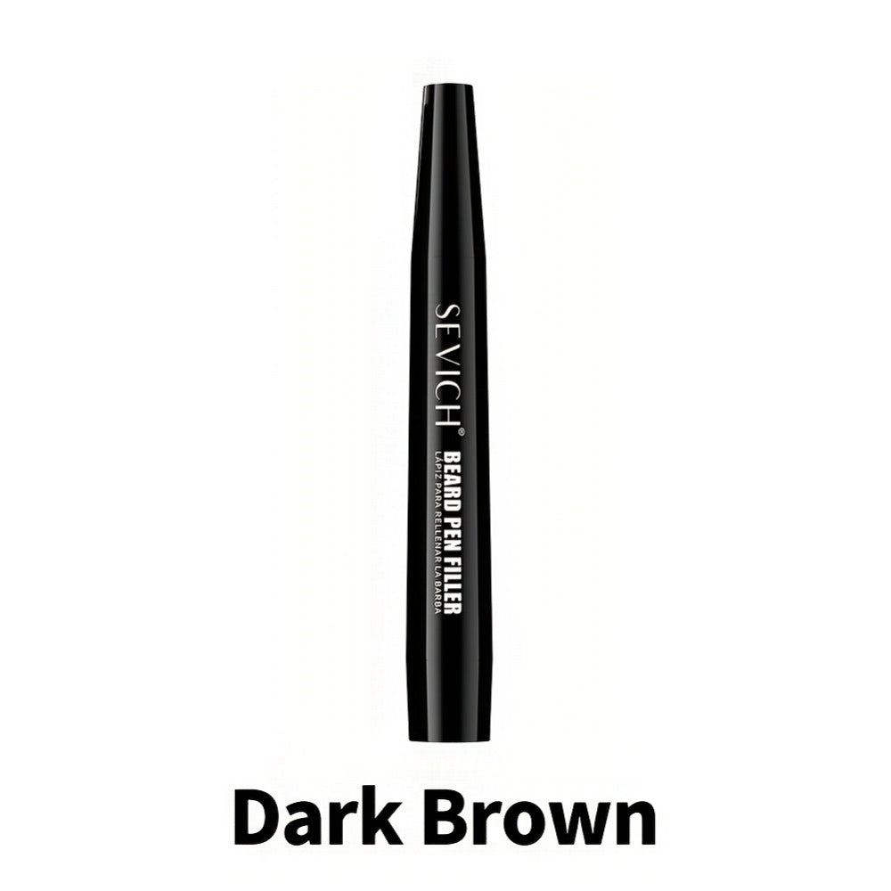 Beard Filler Pencil with Brush — Waterproof Long-Lasting Beard Pencil for Fuller Thicker Beard | Fills Sparse Patchy Beard & Mustache | Men's Grooming Tool | Black & Dark Brown | 1 - product image 7