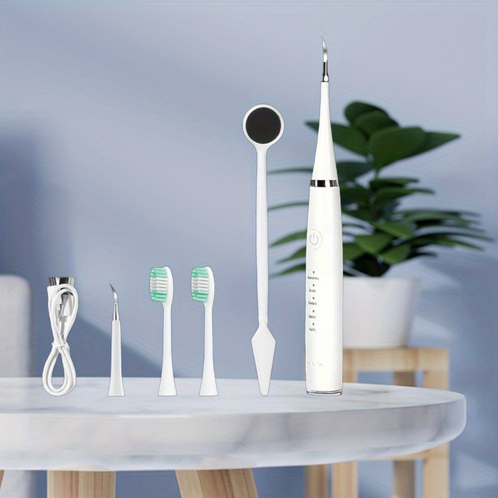 Electric Toothbrush Kit USB Rechargeable - Multi-Accessory Dental Care Set with Travel Case, Replaceable Brush Heads, Portable Oral Hygiene Device for Home & Travel, Gift for Men & - product image 7