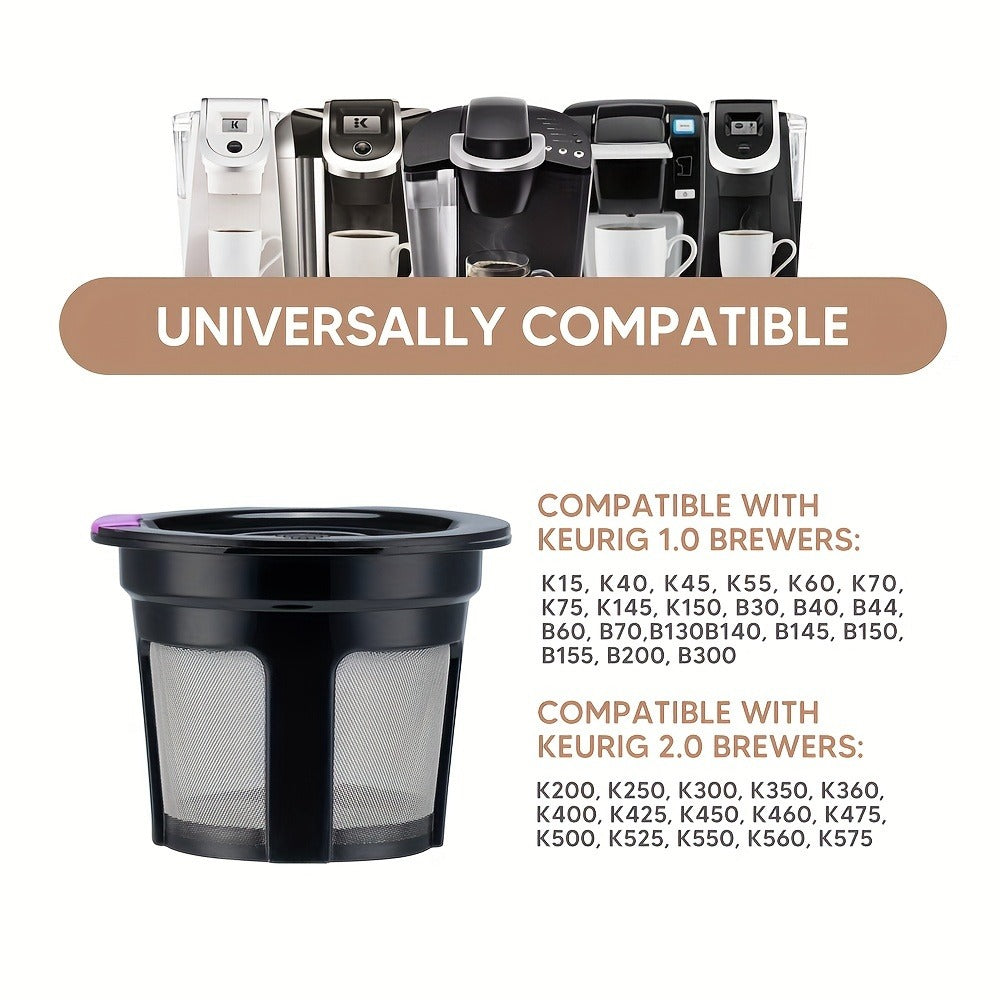 Reusable K-Cup Coffee Pods for Keurig 1.0 & 2.0, Refillable K-Cup Filters Universal Fit, Eco-Friendly Reusable Coffee Pod Filters, 6 Colors, Use Any Ground Coffee - product image 8