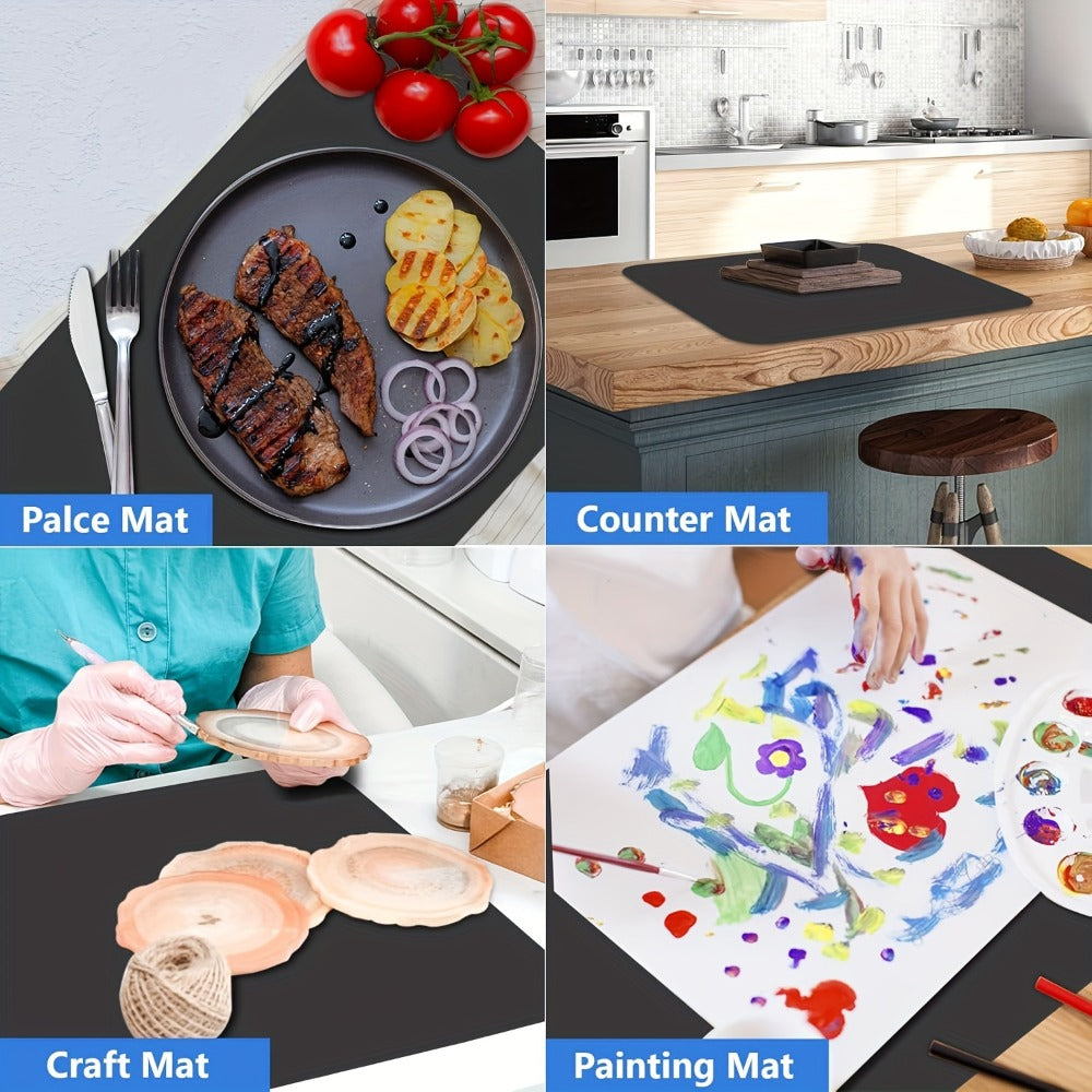 Extra Large Silicone Mat for Kitchen Counter – Nonslip Heat Resistant Countertop Protector, Nonstick Waterproof Craft Mat & Placemat, Multiple Sizes & Colors - product image 12