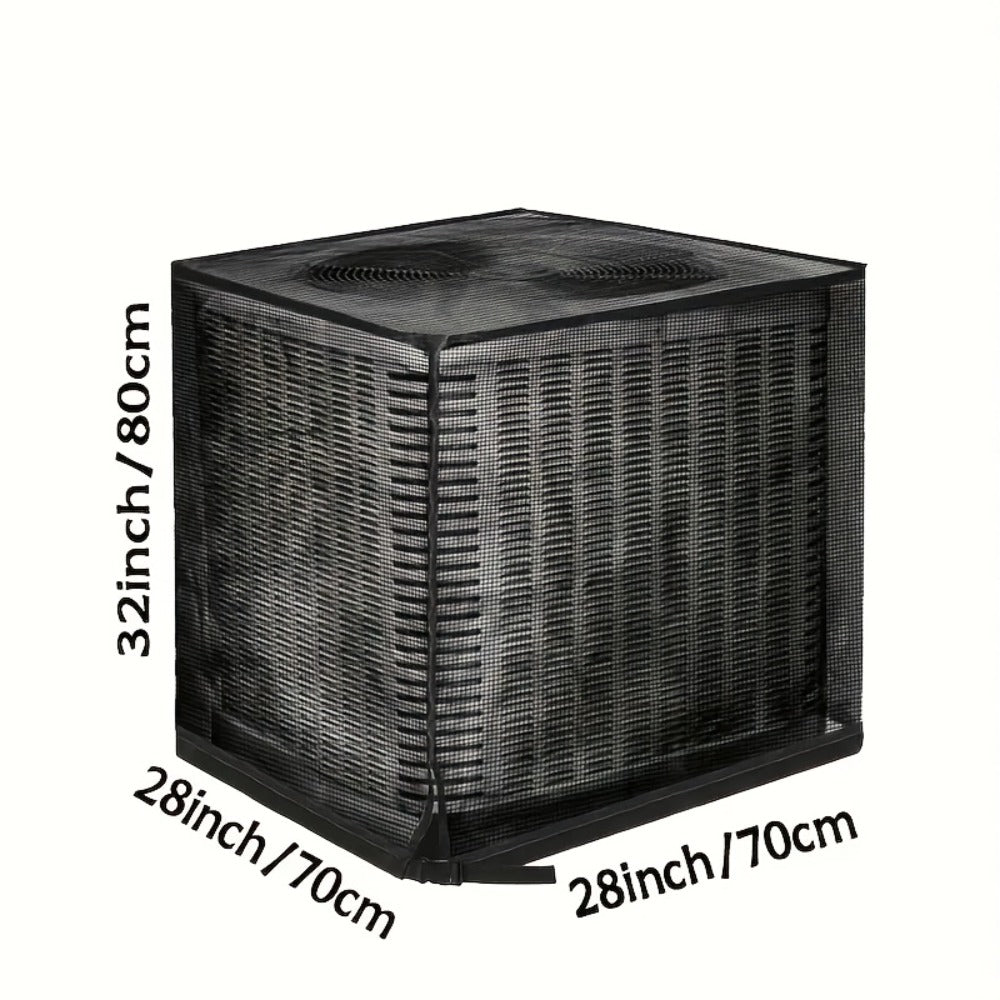 Outdoor AC Unit Cover Heavy Duty Waterproof Central Air Conditioner Cover with Mesh Vent Adjustable Straps UV Rain Snow Debris Bug Leaf Protection XS M L - product image 4