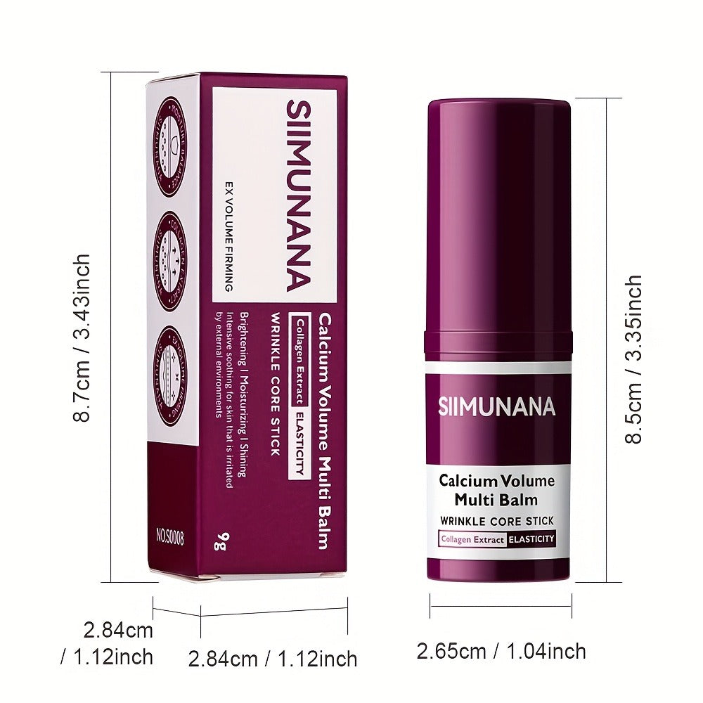 Collagen Calcium Korean Beauty Bar Moisturizing Cream Multi-Purpose Face Lip Body Fragrance Formula Sensitive All Skin Types Portable Unisex Gift - product image 6