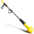 Portable Softball Practice Bat for Individual Coaching, Batting Drills & Swing Mechanics Training, Yellow | Baseball Swing Trainer Hitting Stick 54 Inch with - product image