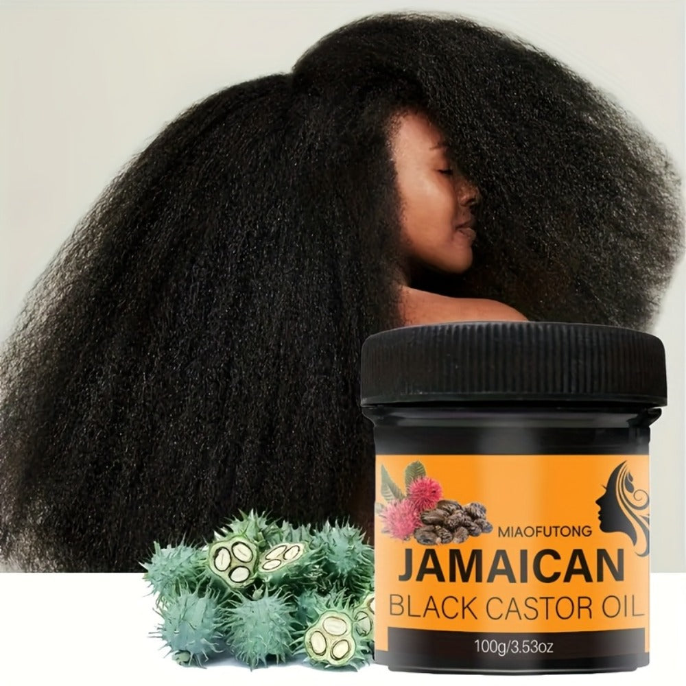 Black Castor Oil Hair Milk 5pcs — 100% Jamaica Pure Cold-Pressed Castor Oil Leave-In Moisturizer for Curly, Coily & Textured Hair | Deep Hydration, Frizz Control, Split End Prevent - product image 9