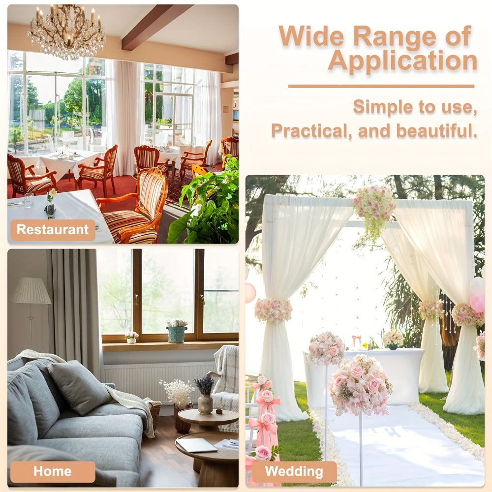 Curtain Tiebacks with Ball Tassels 4-Pack Silk Rope Curtain Ties Decorative Holdbacks for Window Dressing Home Decor - product image 11