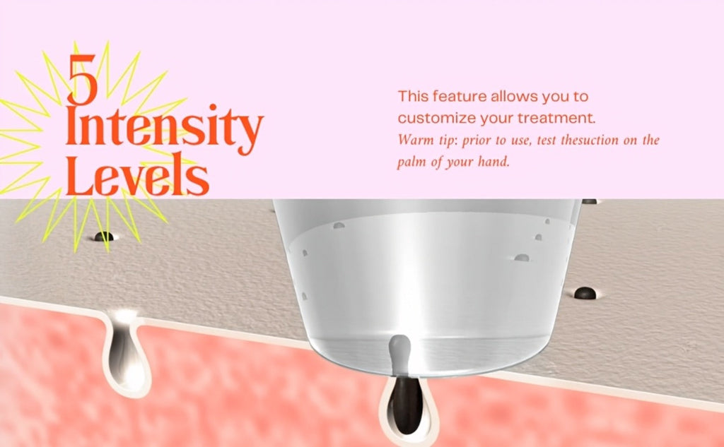 Blackhead Remover Vacuum Pore Cleaner 5 Adjustable Suction Levels - 4 Probe Heads 600mAh USB Rechargeable Portable Facial Pore Extractor for Women Men All Skin Types - product image 10