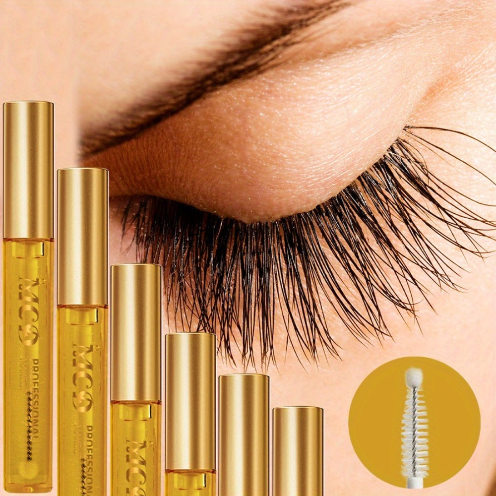 Eyelash Serum 6-Pack for Women - Natural Lash Growth & Enhancement Gel Formula, Moisturizing Conditioning Curling Effect, Longer Fuller Lashes, Beginner-Friendly Daily Lash Care Se - product image