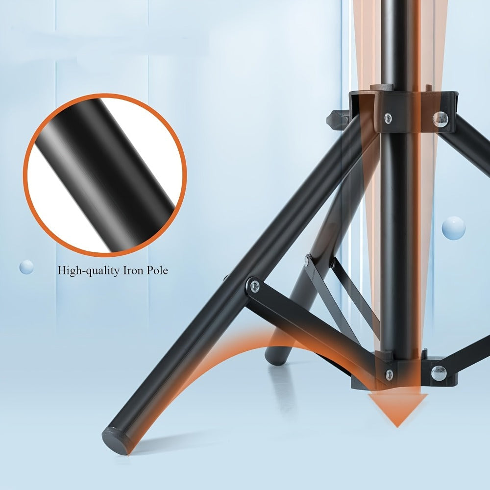 Adjustable Wig Stand Tripod 360 Rotation Aluminum Alloy Height Adjustable to 50 Inch Foldable Portable Mannequin Head Stand for Styling Cosmetology Hairdressing Training Home Salon - product image 3