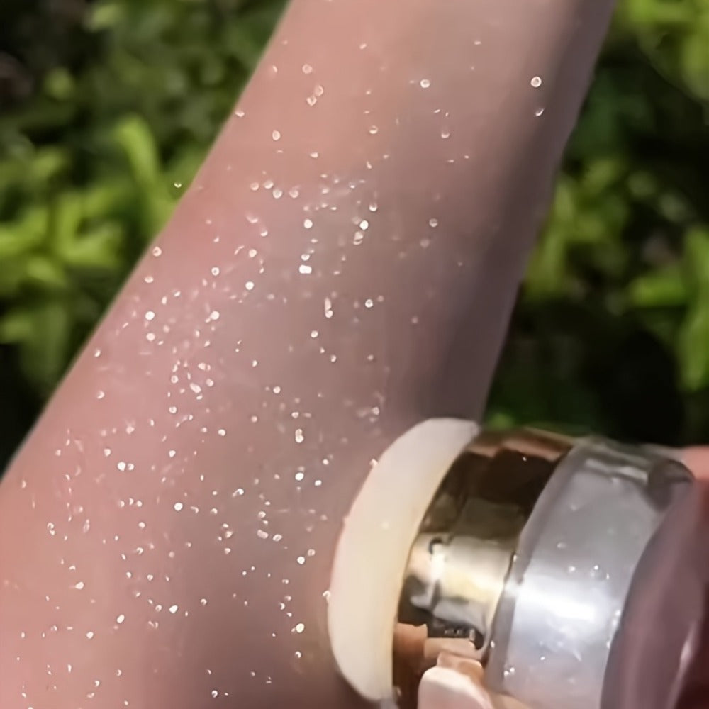 Glitter Highlighter Powder Set 3pcs Shimmer for Face & Body - Radiant Sparkle Fairy Glow Buildable Medium Coverage, Bridal Wedding Festival Party Makeup Gift for Women - product image 8