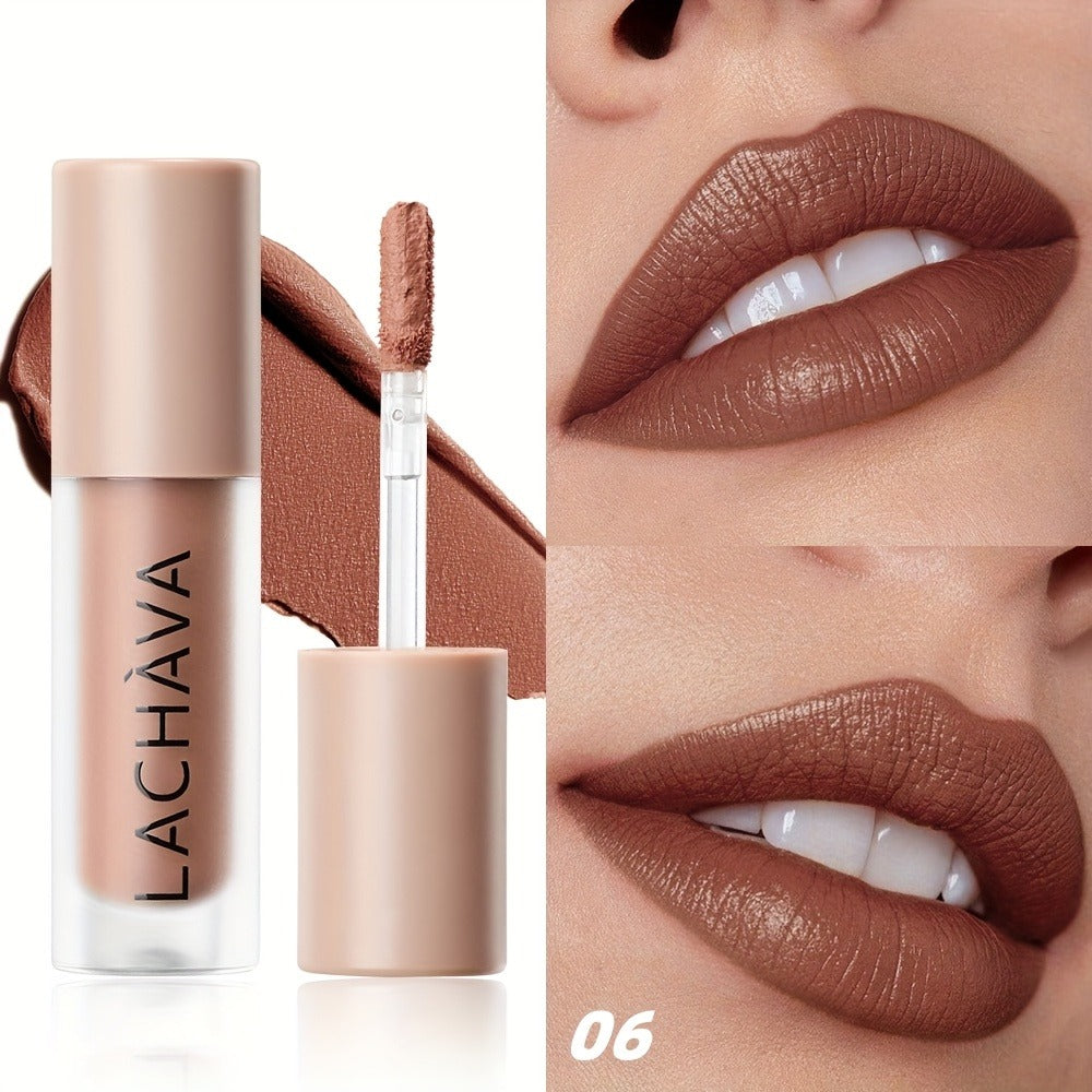 Matte Liquid Lipstick for Women — Velvet Soft Non-Drying Waterproof Long-Lasting Formula, Highly Pigmented Full Coverage Lip Color in Nude Brown Pink Red Purple Gold Shades - product image 21