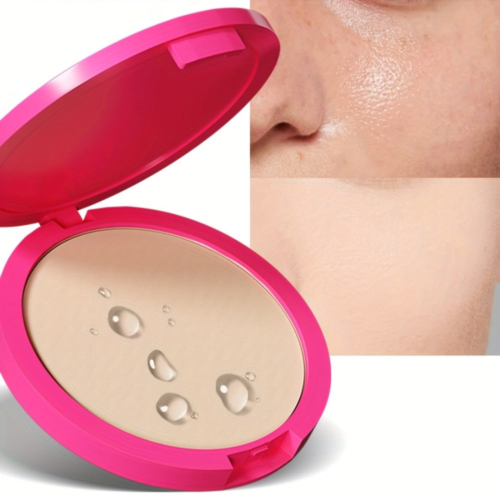 Waterproof Powder Foundation Matte Full Coverage Non-Cakey Formula 0.31oz Compact - Long-Lasting Shine Control for All Skin Types Light to Medium Tone, Everyday Office Outdoor Trav - product image 2