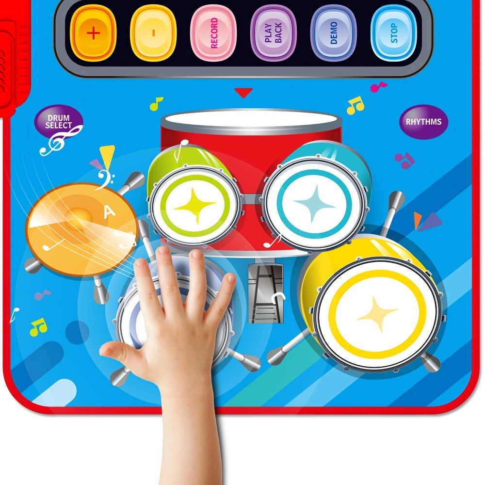 Kids Electronic Drum Music Mat – Dance Drum Pad for Boys & Girls – Multifunctional Musical Toy for Skill Development & Family Bonding – Birthday Christmas - product image 5
