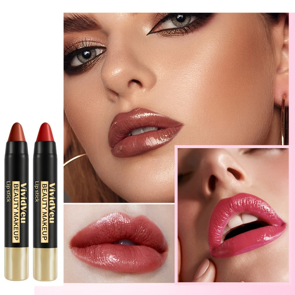 Retractable Matte Lipstick Pen Set 6Pcs Waterproof Non-Transfer Cup-Proof Long-Lasting Creamy Lip Color for Women All Skin Tones Daily Wear Date Night Special Occasions Makeup Gift - product image 2