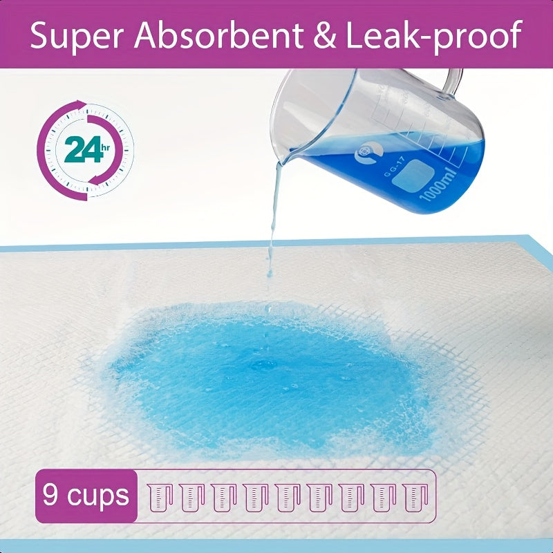 Leakproof Tear-Resistant Odor-Reducing Dog Training Pads for Puppies, Senior Dogs, Cats & Indoor Pets – Pet Pee Pads 100-Pack 6-Layer Thickened Super Absorbent - product image 5