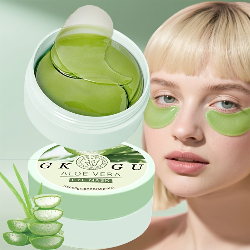 Collagen Under Eye Patches 60pcs — Arovira Hydrating Eye Mask for Dark Circles, Puffiness & Fine Lines, Firming Anti-Aging Eye Treatment, Fragrance-Free, Natural Ingredients, Elega - product image 2