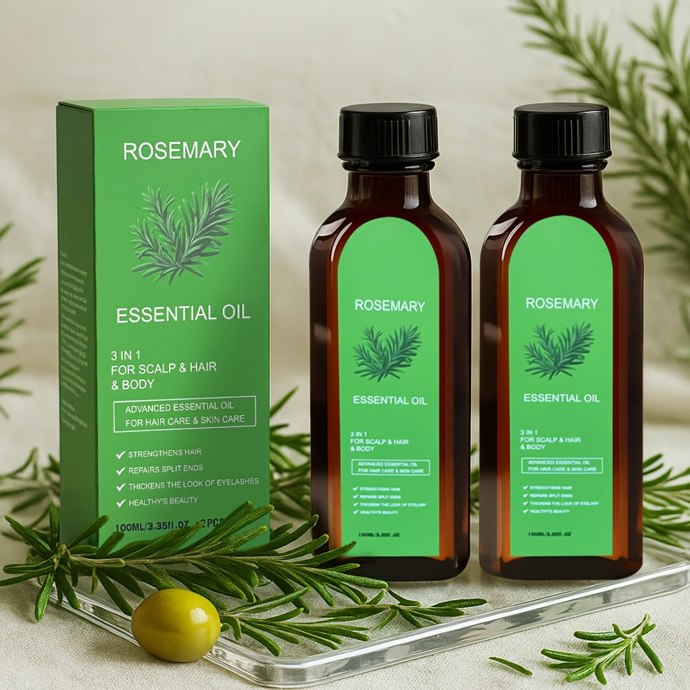 Rosemary Biotin Argan & Batana Hair Oil Spray Multi-Pack — Deep Moisturizing, Scalp Nourishing, Damage Repair & Shine Enhancing Leave-In Treatment for Dry Damaged Hair, All Hair Ty - product image 3